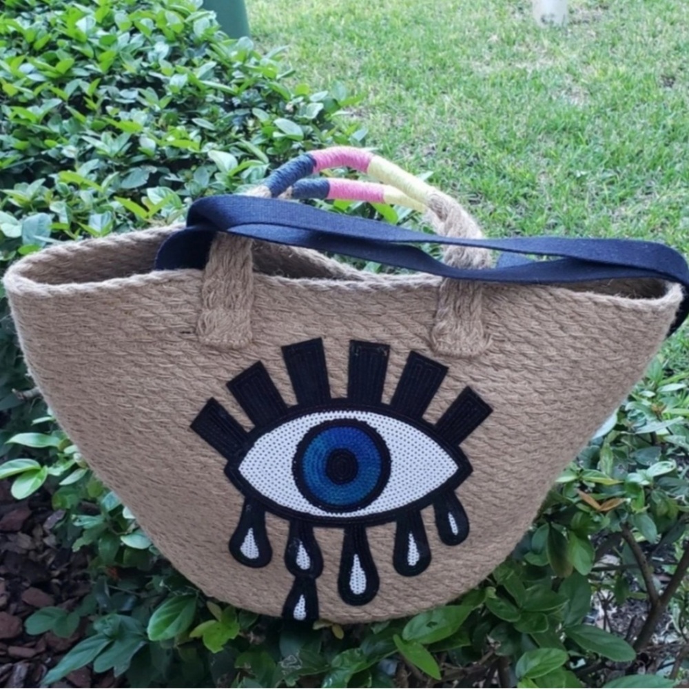 Evil Eye 🧿 Tote - Picture 3 of 8